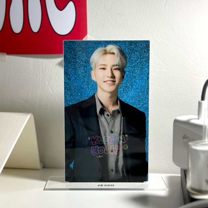 official acrylic stand banner birthday package hoshi seventeen