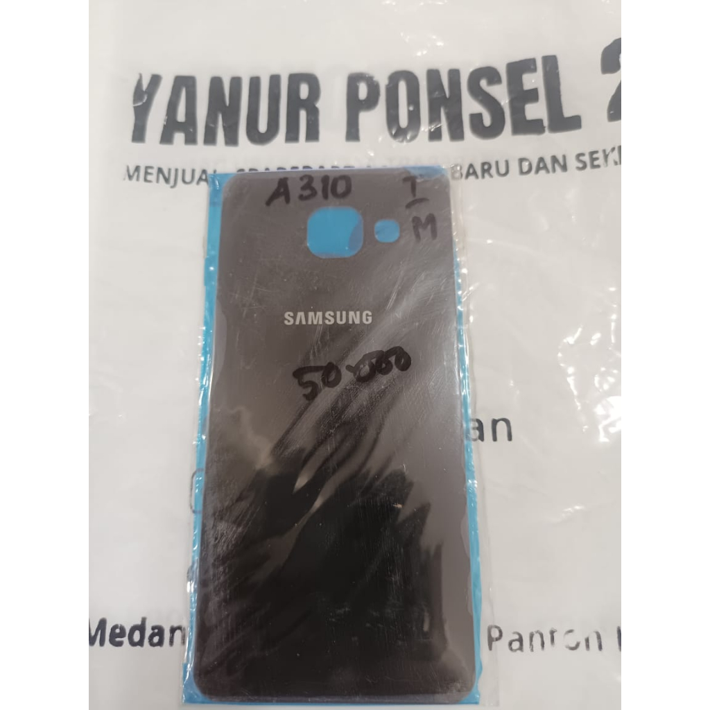 Back door back cover tutup baterai samsung A3 A310 2016 original
