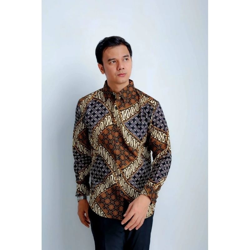 Kemeja Batik Premium Pria Lengan Panjang #3