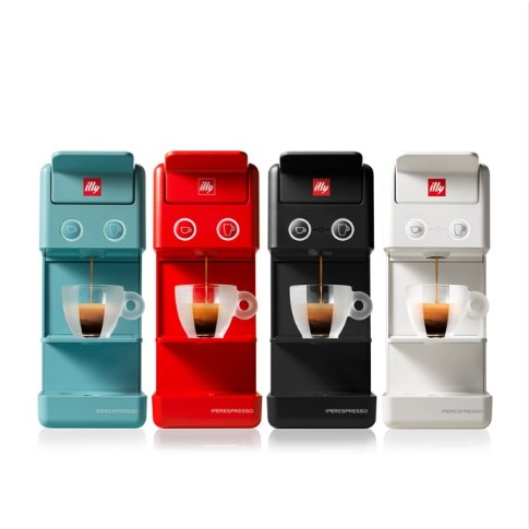 [Illy] Y3.3 Illy Mesin Kopi Coffee Maker Pembuat Kopi Kapsul (Putih/Merah/Biru Muda/Hitam) / Espress