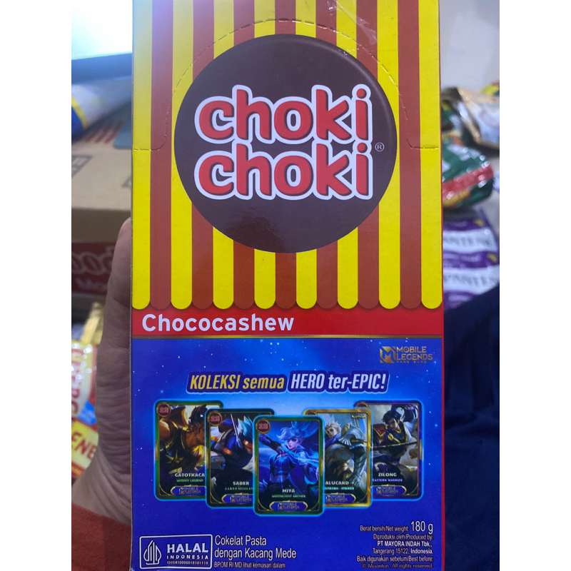 

Choki Choki box isi 20pcs