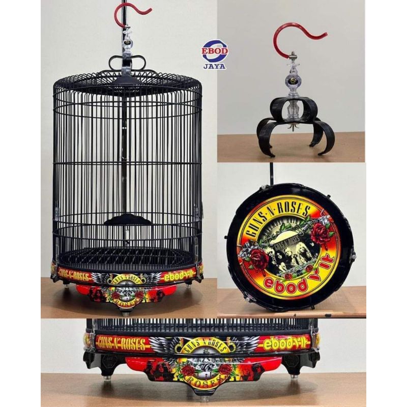 Ebod jaya vit Guns roses PVc decal No2