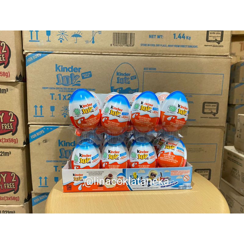 

coklat kinder joy boy & girl 24pcs