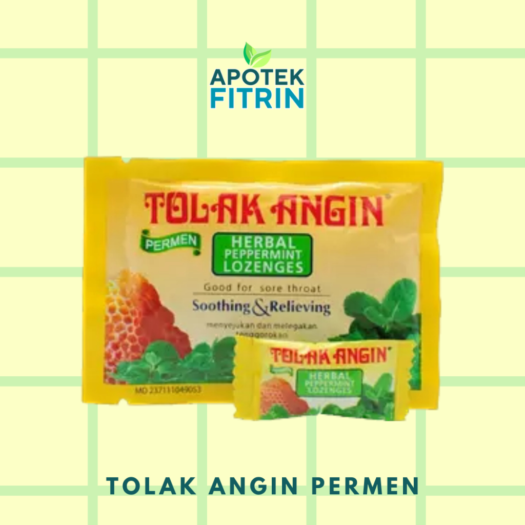 

SIDO MUNCUL TOLAK ANGIN PERMEN ISI 5