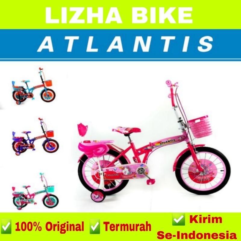 Sepeda Lipat 16 & 18 inch Folding Bike ATLANTIS Sepeda Lipat Anak