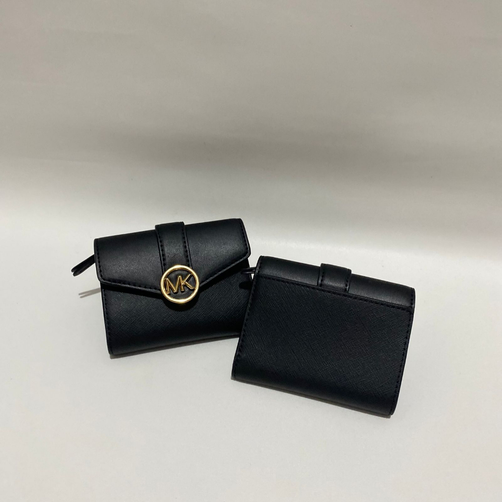 Michael kors carmen bifold wallet black