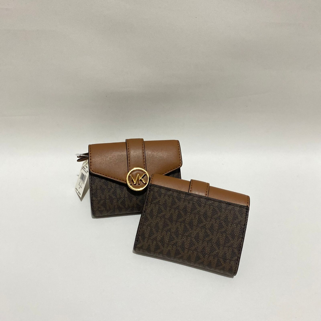 Michael kors carmen bifold wallet brown
