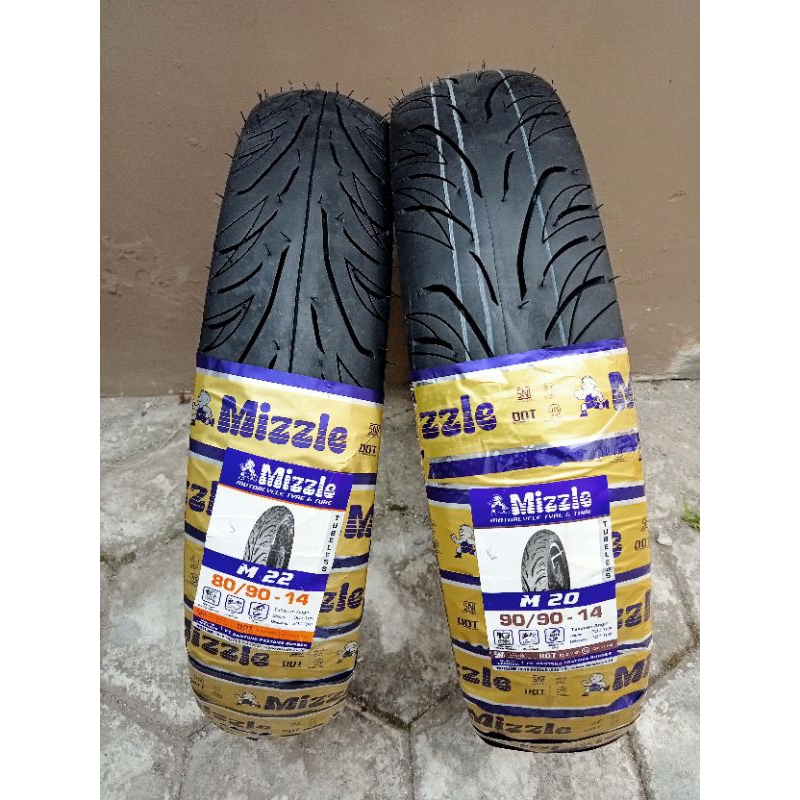 Ban tubeless 80/90 14 & 90/90 14 mizzle*