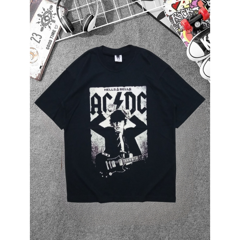 KAOS BAND | TSHIRT BMTH | BAJU METALICA | KAOS NIRVANA | BAJU ACDC | WOOPIE PROJECT - KAOS OVERSIZE 