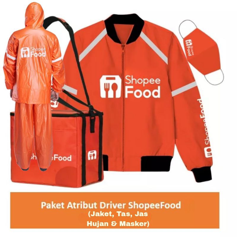 Paket Atribut Driver Shop**food