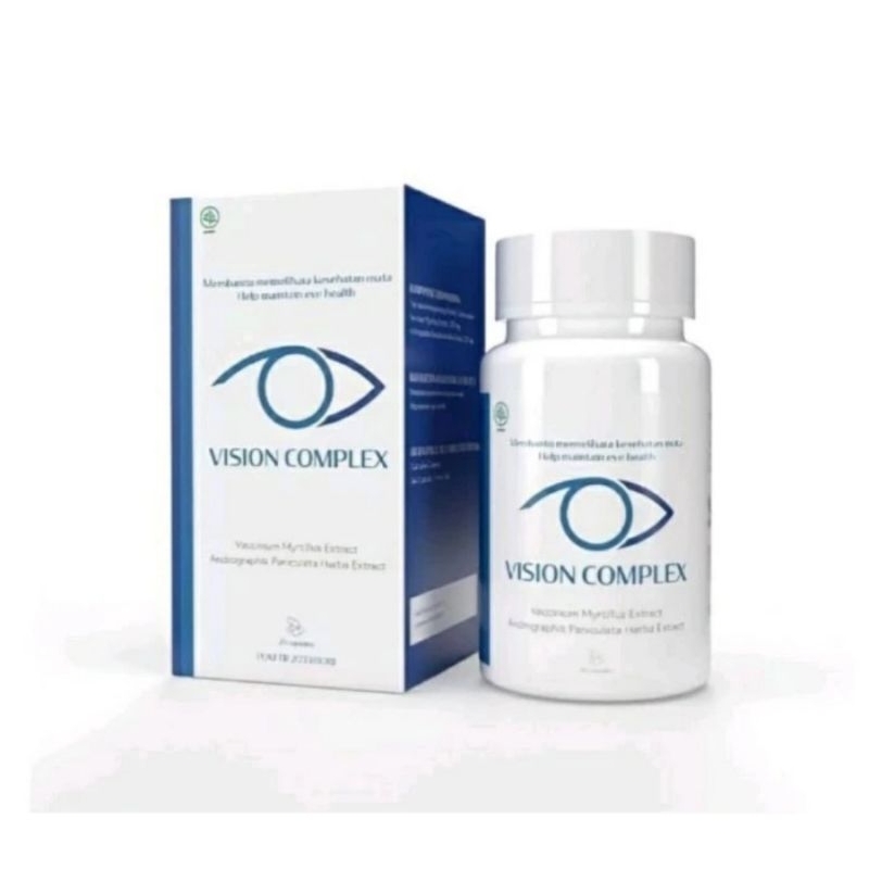 VISION COMPLEX ASLI ORIGINAL OBAT MATA TERBAIK CEPAT AMAT BPOM