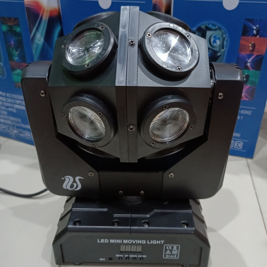 Lampu Moving Ball 12x10W / Beam LED Moving Head