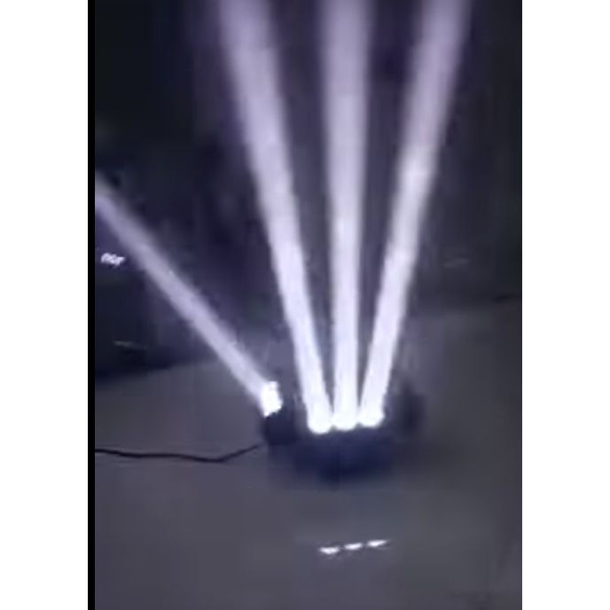 Lampu Moving Spider KOTAK plus Shutter Laser / 12 LED + Laser
