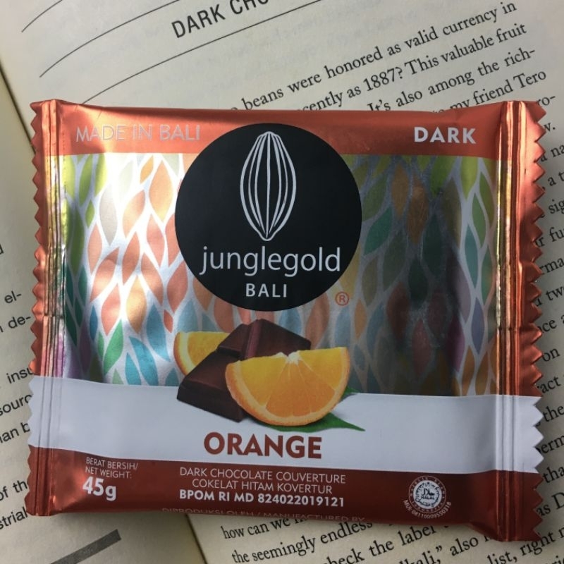 

Orange Dark Chocolate | Coklat Batangan Vegetarian Friendly