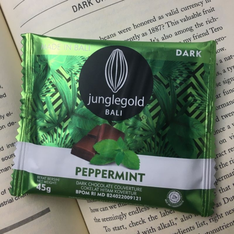 

Peppermint Dark Chocolate | Coklat Batangan Vegetarian Friendly