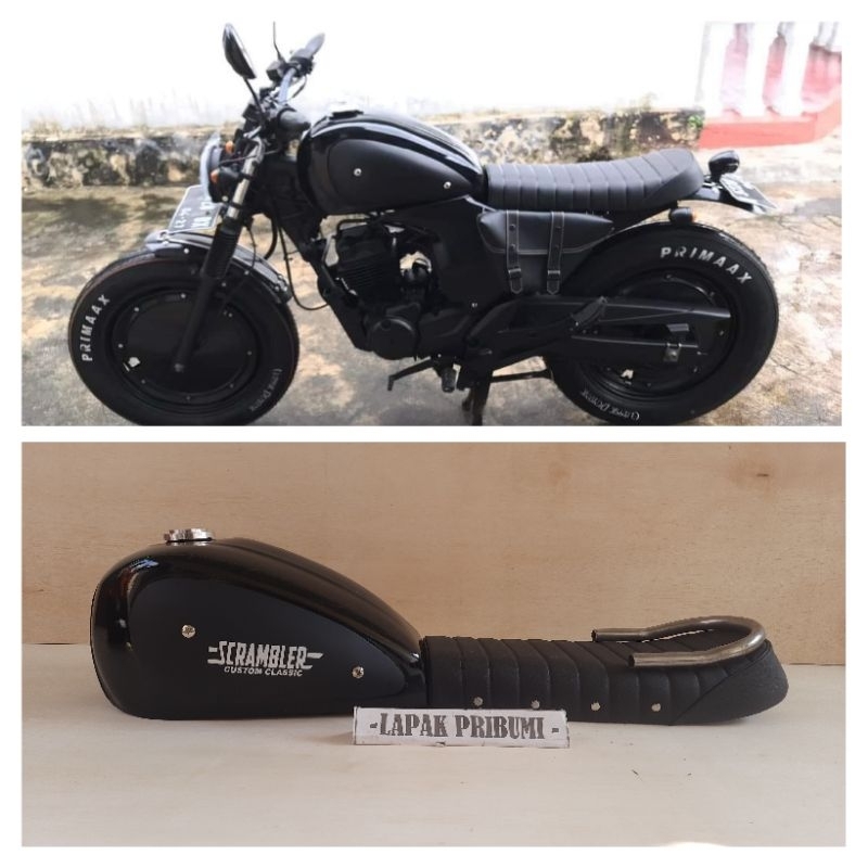 Paket Japstyle Byson Megapro Scorpio Tiger Thunder GL CB model Scrambler Bobber Custom Japstyle