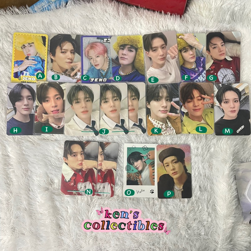 wts photocard pc nct dream jeno official season greetings candy luckydraw ld casette tape special le