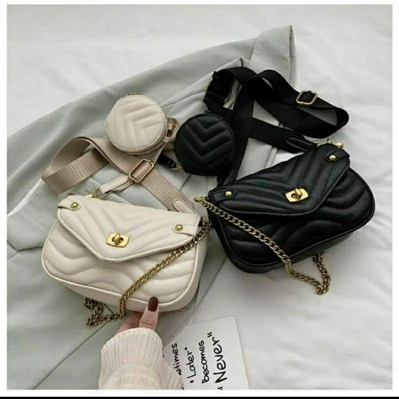 Tas Selempang Wanita Sheina Bag Tas Bahu Wanita Kekinian Sling Bag