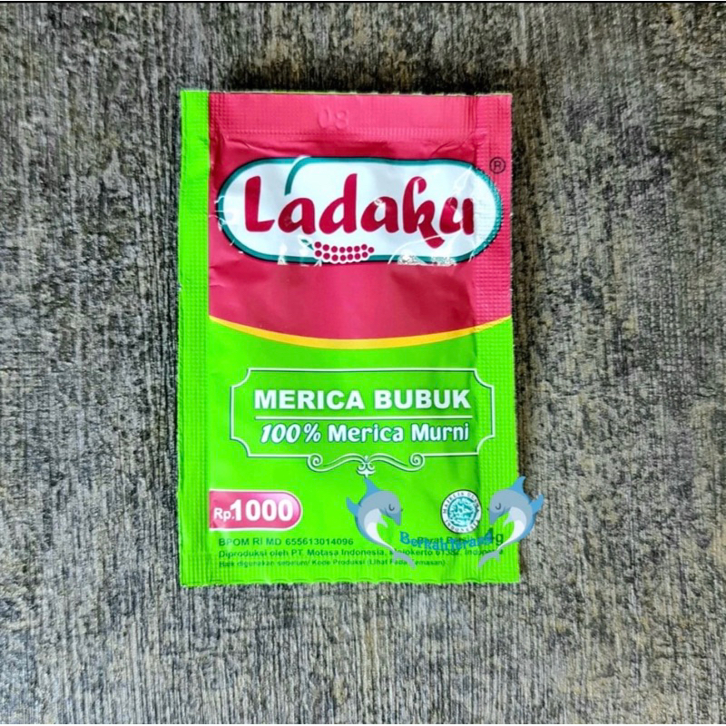 

LADAKU Merica bubuk 4grx10 sachet