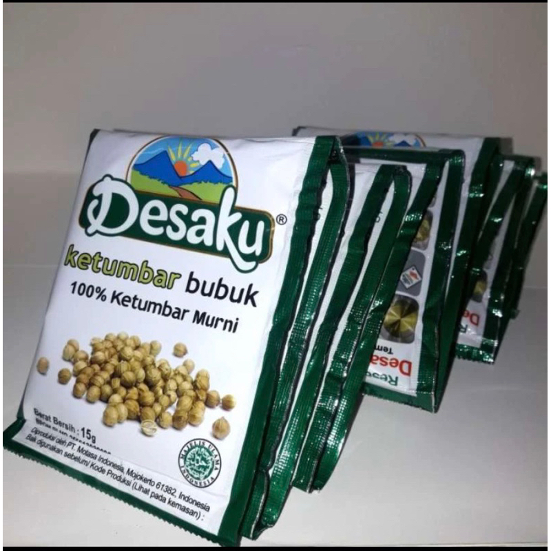 

DESAKU KETUMBAR BUBUK LUSIN 15 GRAM X12 PCS