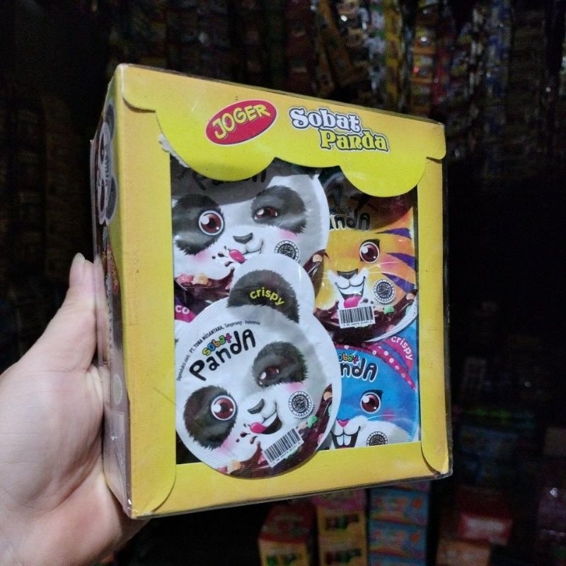 

COKELAT/PASTA/KRIPY sobat panda harga 1 box isi 20pics@300gram