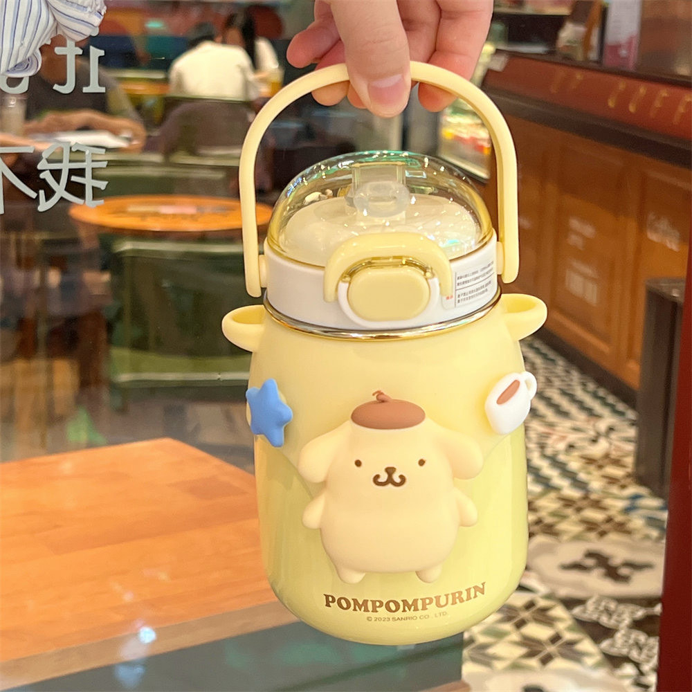 Botol termos sanrio ori 700ml BT018 botol minum anak tumbler melody cinnamorol kuromi pochacco