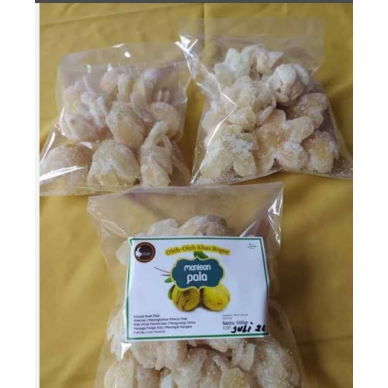 

MANISAN BUAH PALA KERING HIJAU/PUTIH 1KG