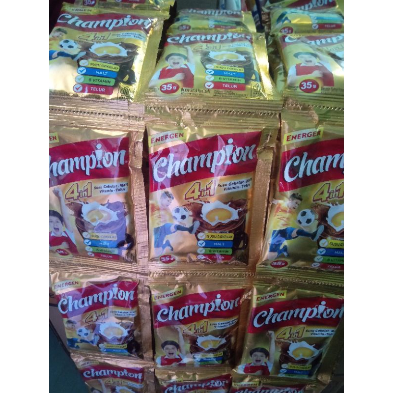 

Korzaln Energen Champion 1 Renteng Isi 10 Minuman Sehat Enak Di Sajikan Dingin Dan Panas