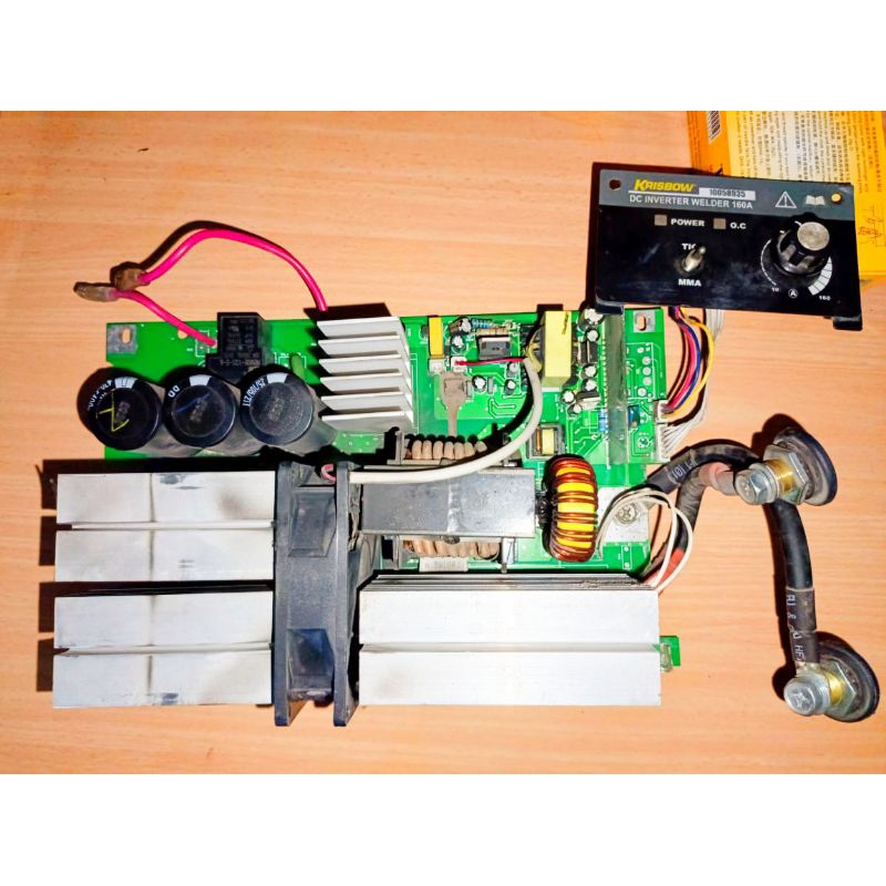 PCB MESIN LAS / MESIN LAS INVERTER MMA 160A FULL SET CABUTAN EX KRISBOW