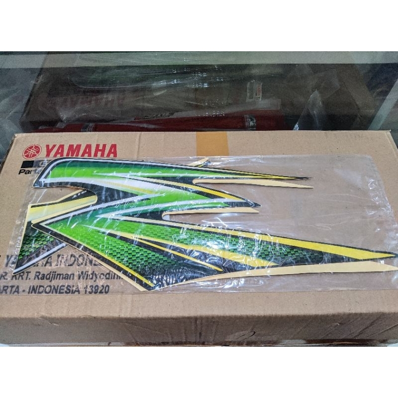 Stiker Striping RX King 2003 Hijau