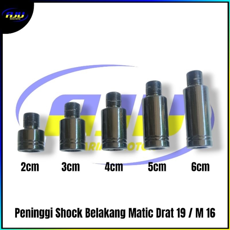 Peninggi Shock Belakang  Sambungan Skok Shok Shockbreaker Belakang Model Tabung Anting Shock Variasi