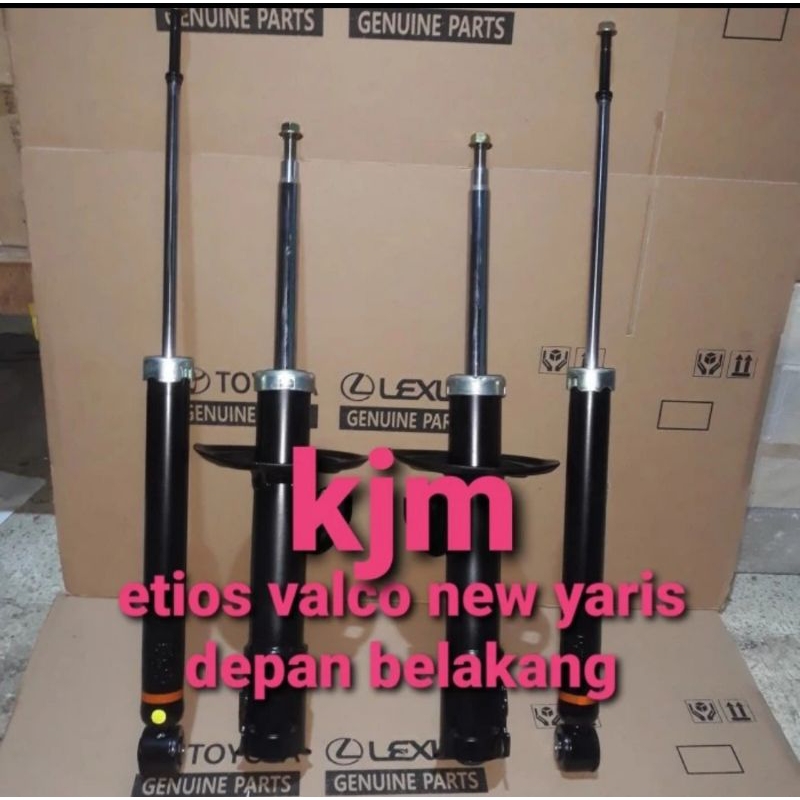 shockbreaker toyota etios valco depan belakang
