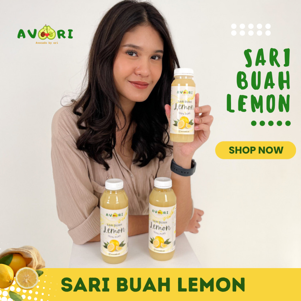 

AVOORI - Sari Buah Lemon | 100 % Pure