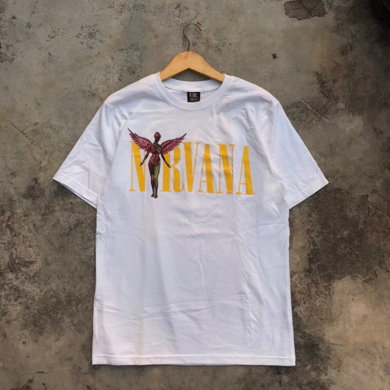 Kaos band NIRVANA VINTAGE tag giant usa Botleg