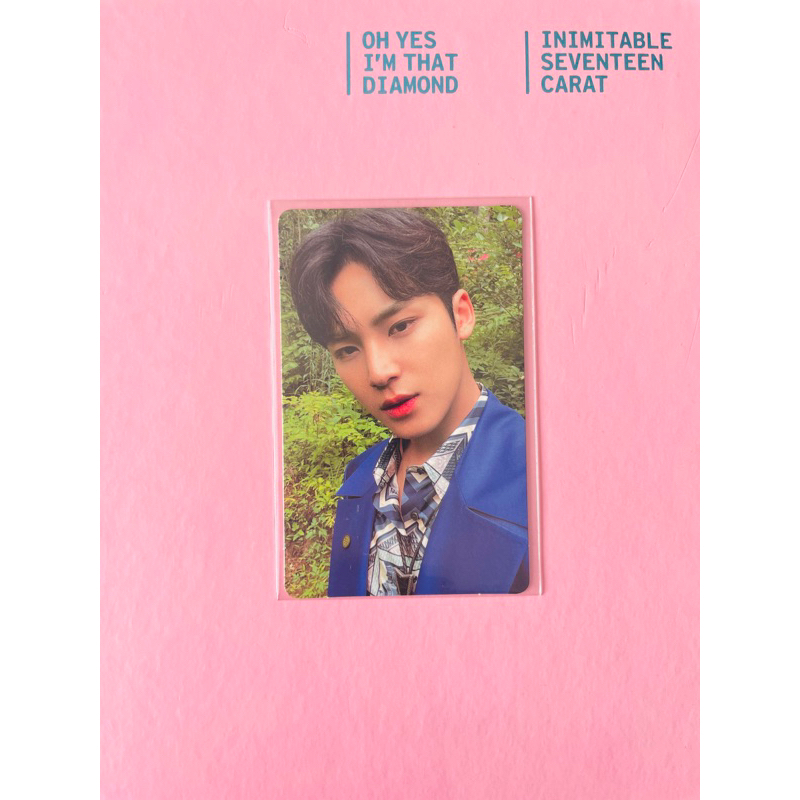 Photocard Photobook Social Club Seventeen Mingyu