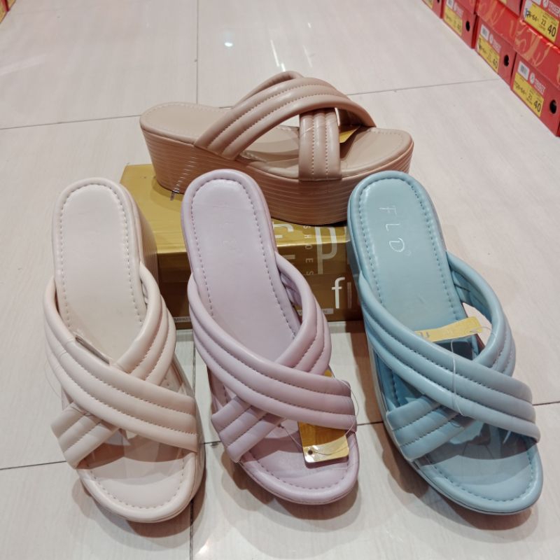 Sandal Wedges Wanita FLD ORI