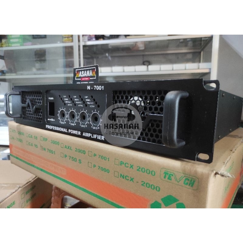 Box Power Amplifier N7001 4 CH