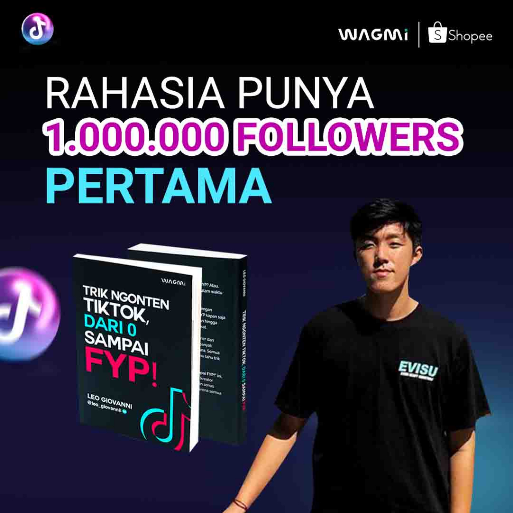 [Buku + Rekaman Modul Trik FYP] WAGMI FYP BLUEPRINT  |  RAHASIA 1 JUTA FOLLOWERS PERTAMA | Ngonten T