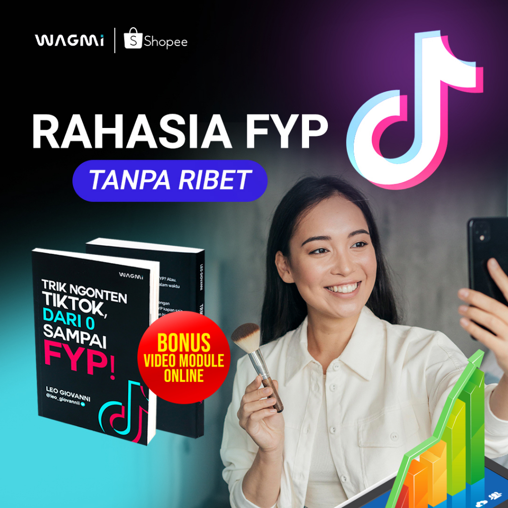 [Buku + Rekaman Modul Trik FYP] WAGMI FYP BLUEPRINT  |  RAHASIA FYP TANPA RIBET | Ngonten Tiktok Dar