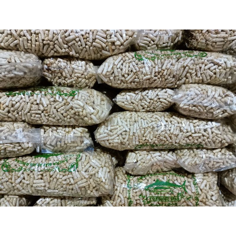 

Kerupuk tongkol 1ball / kerupuk tongkol cap TONGKOL MAS / kerupuk tongkol asli / kerupuk tongkol murah