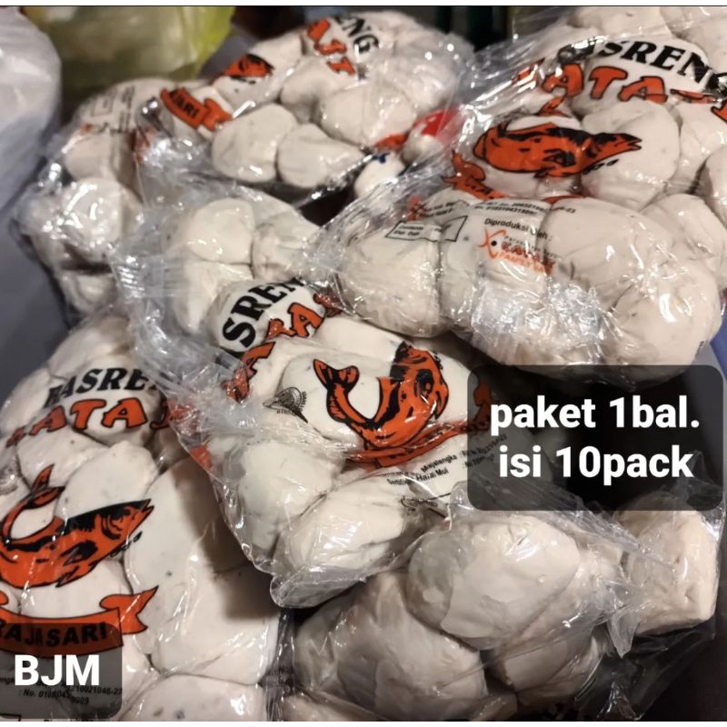 

paket kataji 1ball/10bks baso goreng kataji mentah