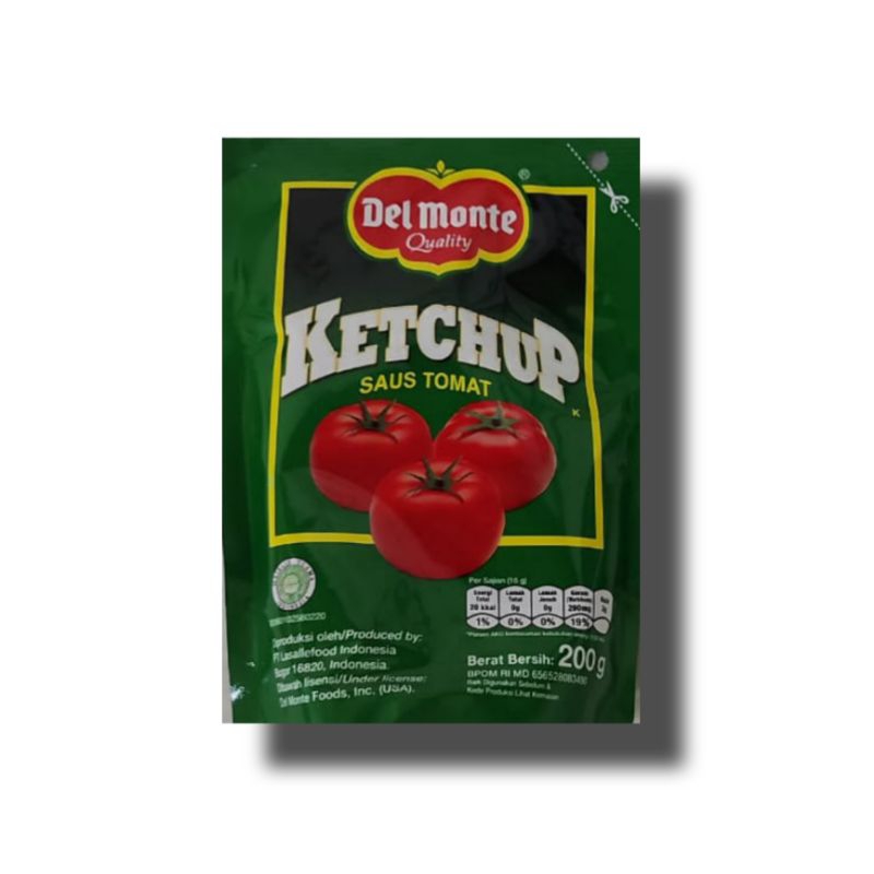 

delmonte saus tomat 200gr