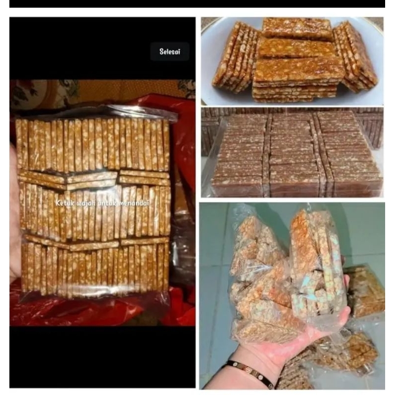 

tengteng kacang/permen kacang bungkusan termurah
