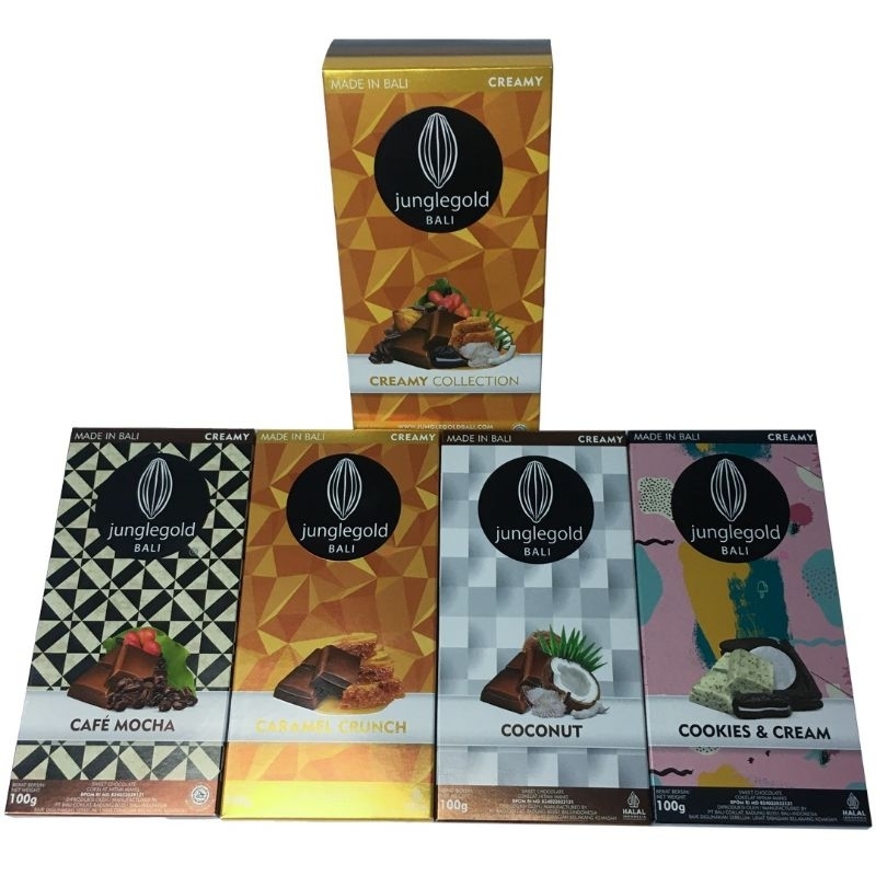 

Creamy Collection | Coklat Kopi | Coklat Oreo | White Chocolate | Coklat Kelapa | Coklat Karamel