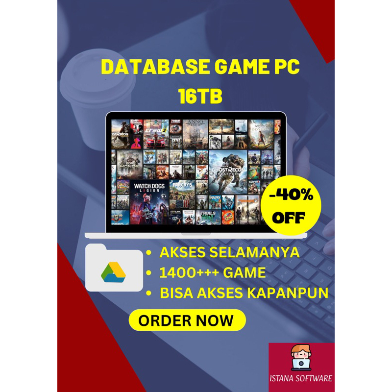 DATABASE GAME PC LAPTOP 16TB / DATA BASE GAME PC