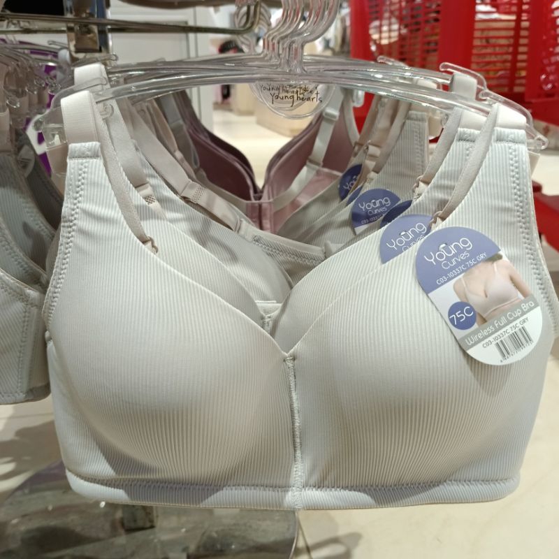 YOUNG CURVES BRA TANPA KAWAT FULL CUP C (C03-10337)