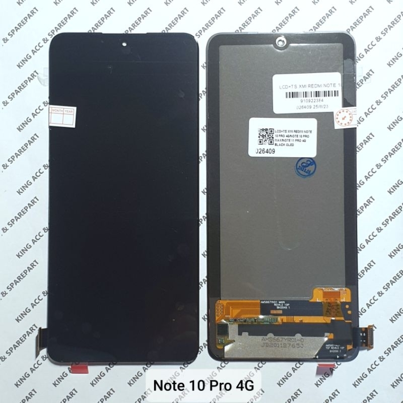 LCD TOUCHSCREEN XIAOMI REDMI NOTE 10 PRO 4G / NOTE 10 PRO MAX / NOTE 11 PRO 4G ORIGINAL