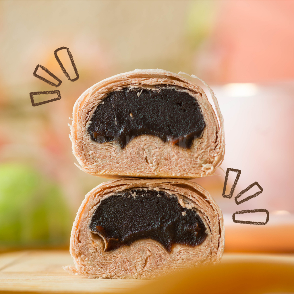 

BAKPIAKI - Full Coklat Thousand Layer Mooncake / Kue Bulan / Mooncake Coklat (Halal 100%)