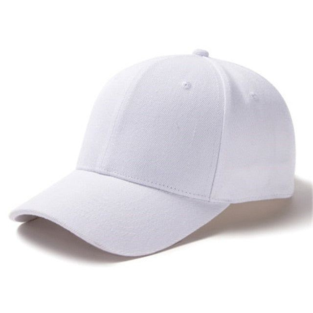 Putih Polos / Topi Bisbol Polos Import Pria wanita / Topi PUTIH POLOS / Topi murah Distro / Topi Bas