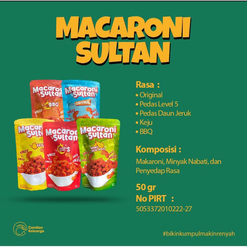 

Cemilan Viral Cemilan Murah Jajanan rakyat Macaroni Sultan Cemilan Keluarga Indonesia